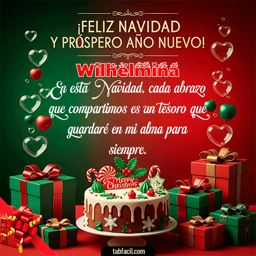 Feliz Navidad Wilhelmina GIF