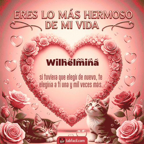 Feliz Dia Amor Wilhelmina GIF