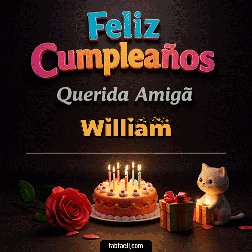 Ver GIF de 🥳 Feliz Cumpleaños Querida Amiga GIF de William - 🥳 Feliz Cumpleaños Querida Amiga