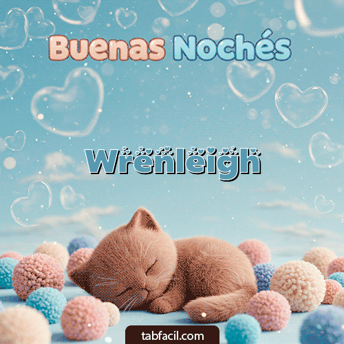 GIF de Wrenleigh - Good Night gatuno