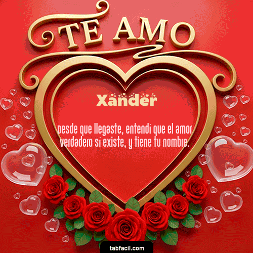 Feliz Dia Amor Xander GIF