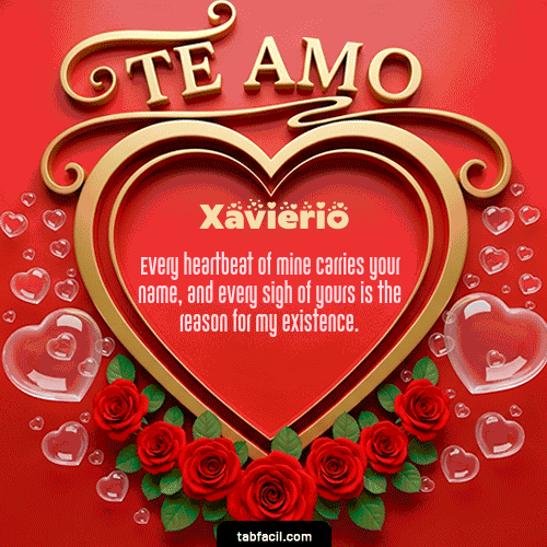 Feliz Dia Amor Xavierio GIF