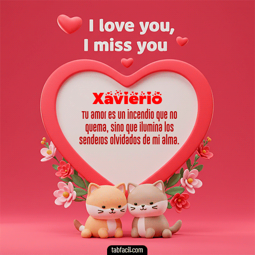 Feliz Dia Amor Xavierio GIF