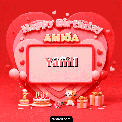 Ver GIF de 🍰 Happy BirthDay Amiga GIF de Yamil - 🍰 Happy BirthDay Amiga