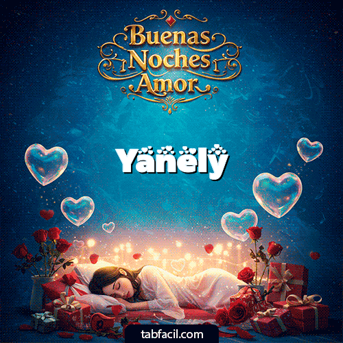 GIF Animado de Buenas Noches para Yanely - Buenas Noches Angel Luna Hada
