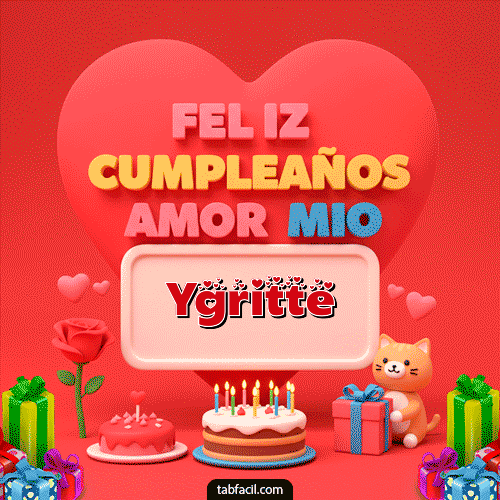 Ver GIF de 💖 Feliz Cumpleaños Amor Mio GIF de Ygritte - 💖 Feliz Cumpleaños Amor Mio