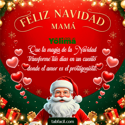 Feliz Navidad Yolima GIF