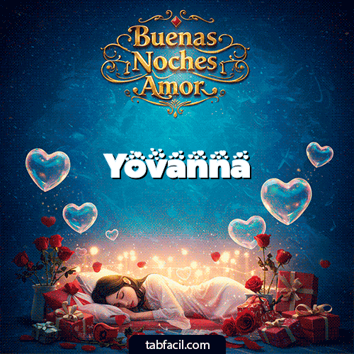 Buenas Noches Yovanna GIF