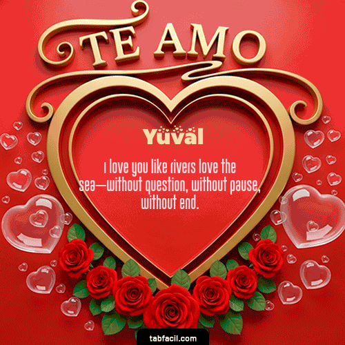 Feliz Dia Amor Yuval GIF