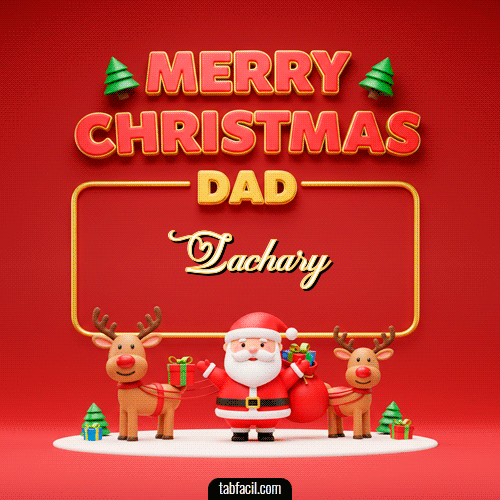 GIF de Zachary - Merry Christmas DAD
