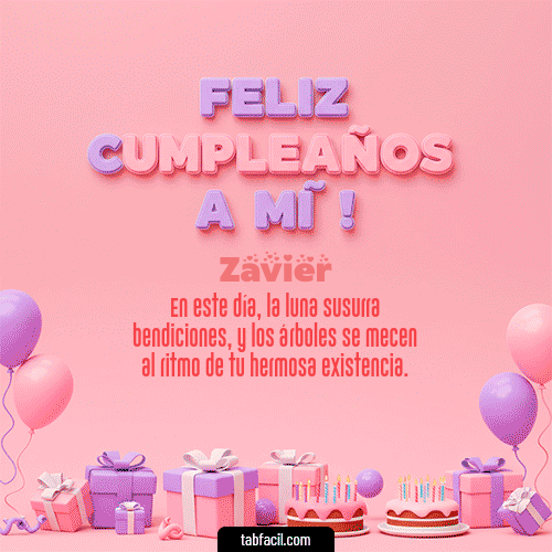 GIF de Zavier - 🕯️ Feliz Cumpleaños para mí