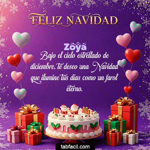 Gifs Feliz Navidad Zoya