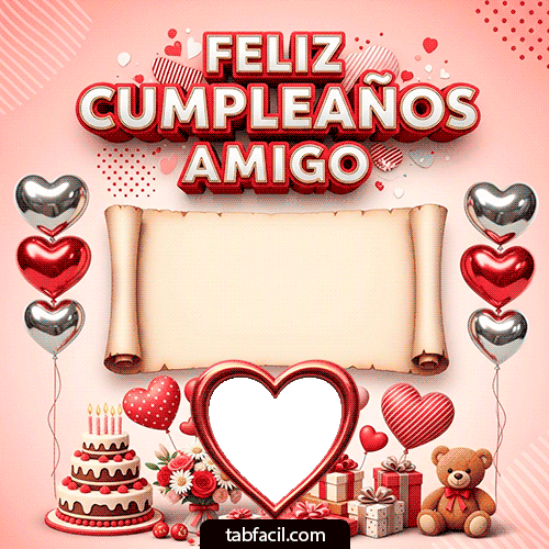 Gif Feliz Cumpleaños Amigo