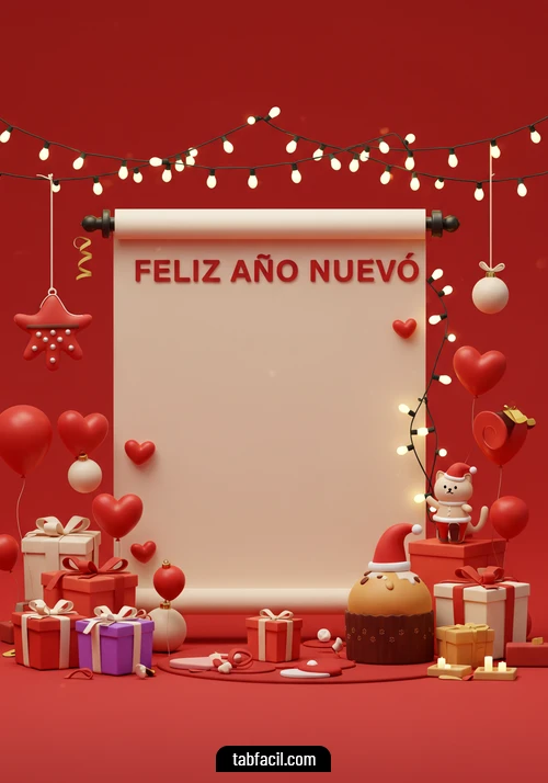 Imagen  Happy New Year Green Alexandra Imagen de Happy New Year Green Alexandra