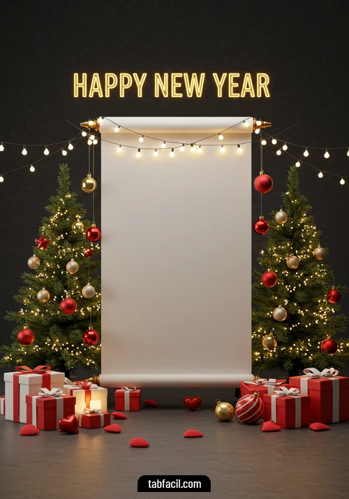 Imagen  Happy New Year lights Alexandra Imagen de Happy New Year lights Alexandra