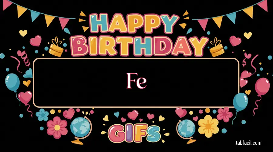 Feliz Cumpleaños Fe