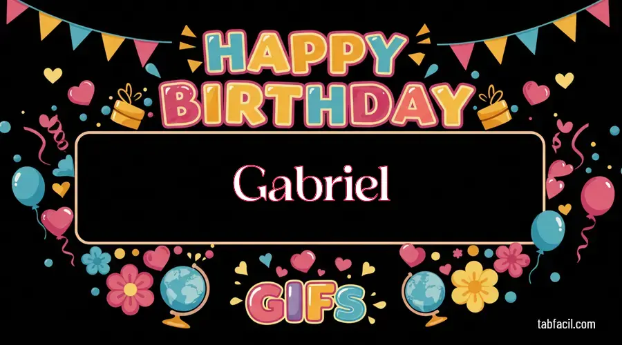 Feliz Cumpleaños Gabriel