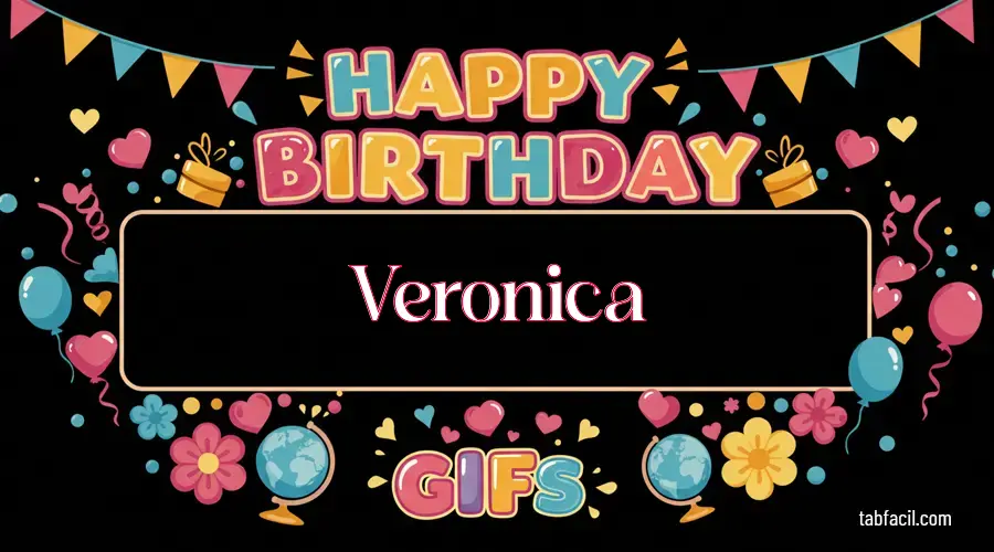 Feliz Cumpleaños Veronica