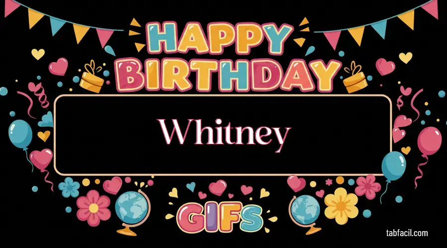 Feliz Cumpleaños Whitney