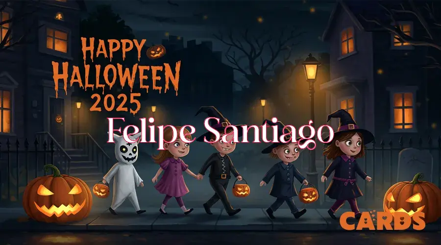 Feliz Halloween Felipe Santiago