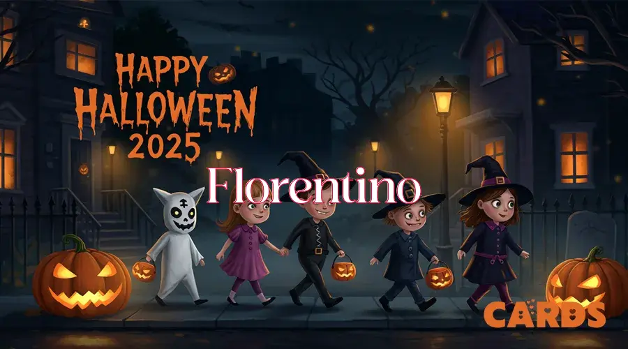 Feliz Halloween Florentino